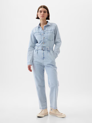 Belted Denim Jumpsuit | Gap (US)