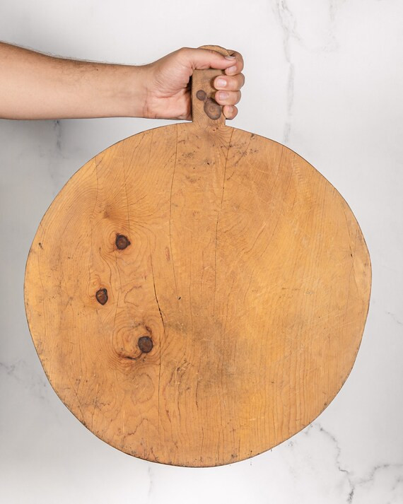 Vintage European Round Bread Board (Free Shipping) | Etsy (US)
