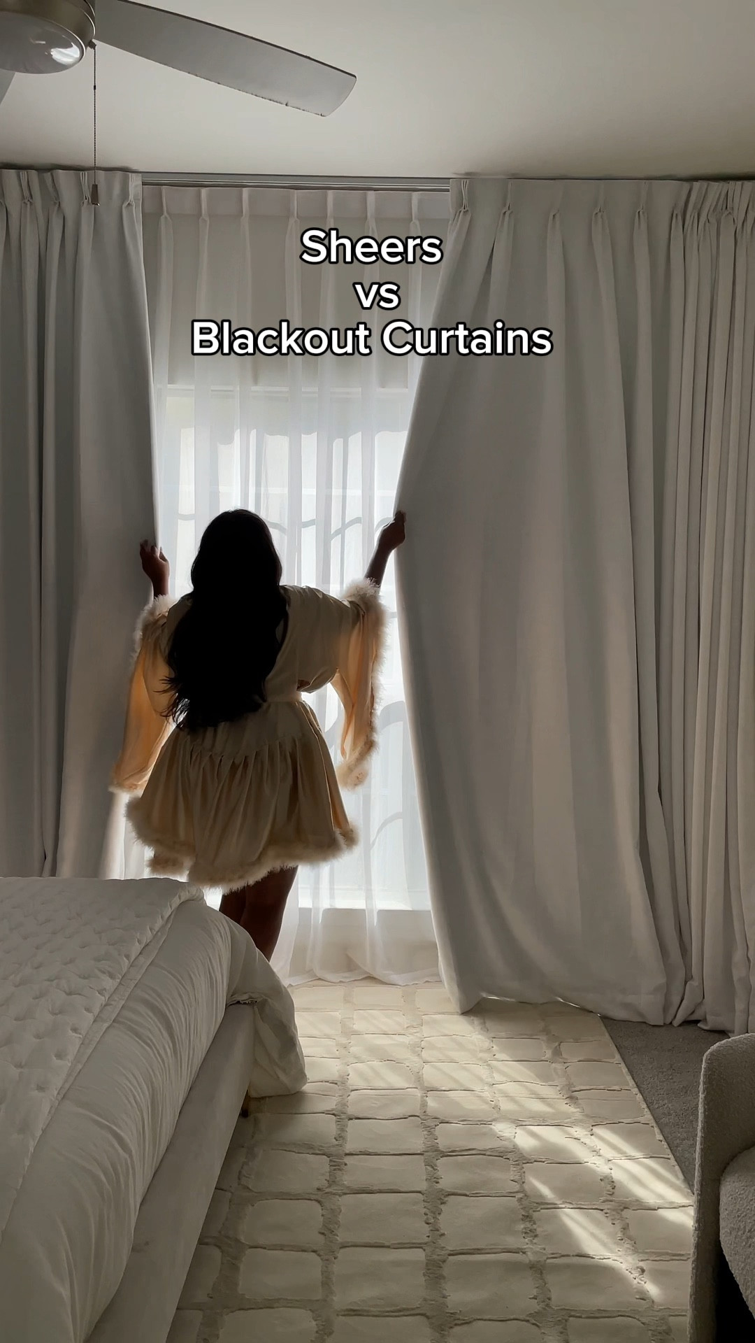 Bedroom curtains. Sheer curtains vs. blackout curtains.

#LTKHome