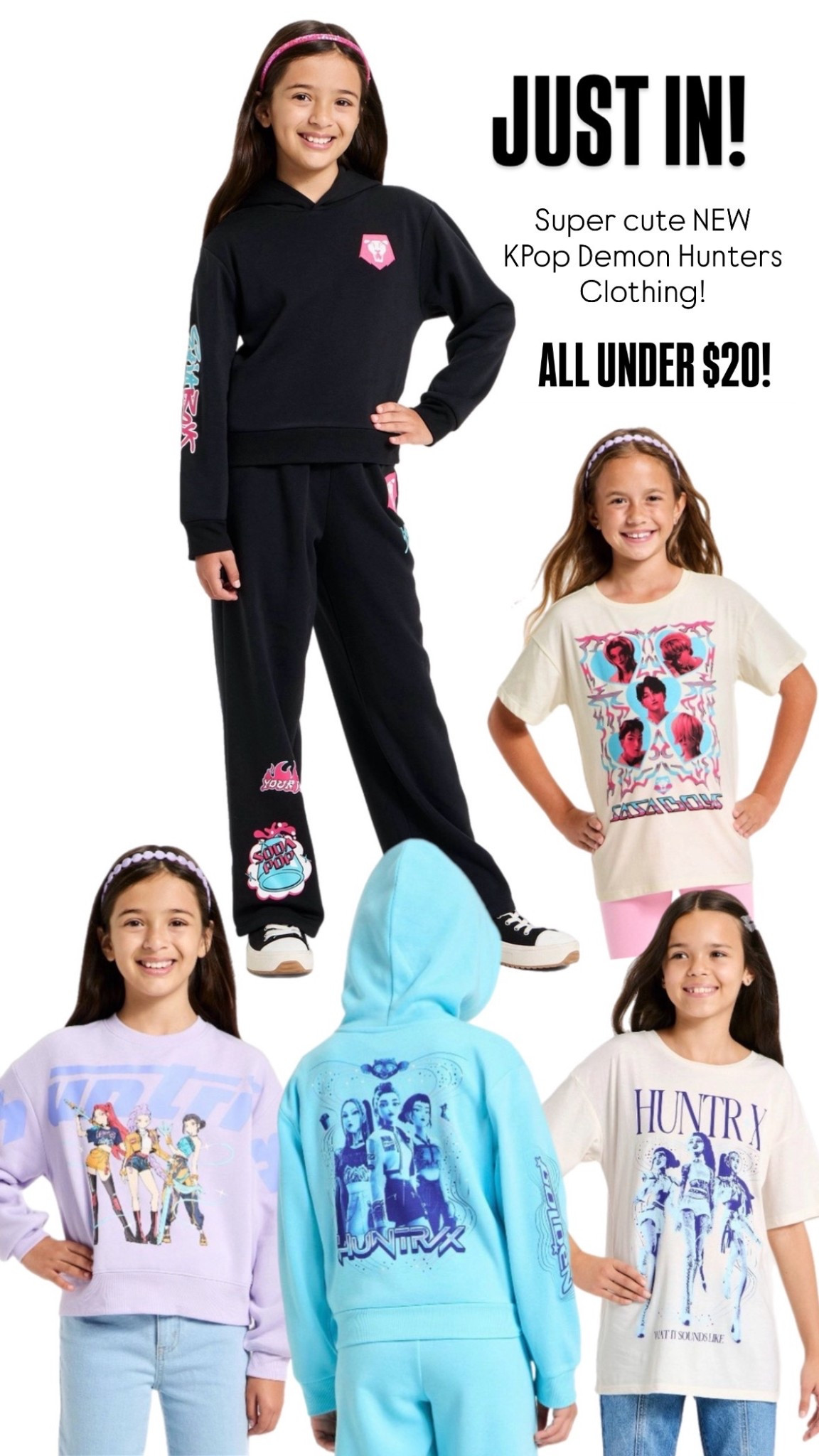 I found the cutest KPop Demon Hunters Clothing! All under $20 and in stock online and in stores!

#LTKKids #LTKGiftGuide