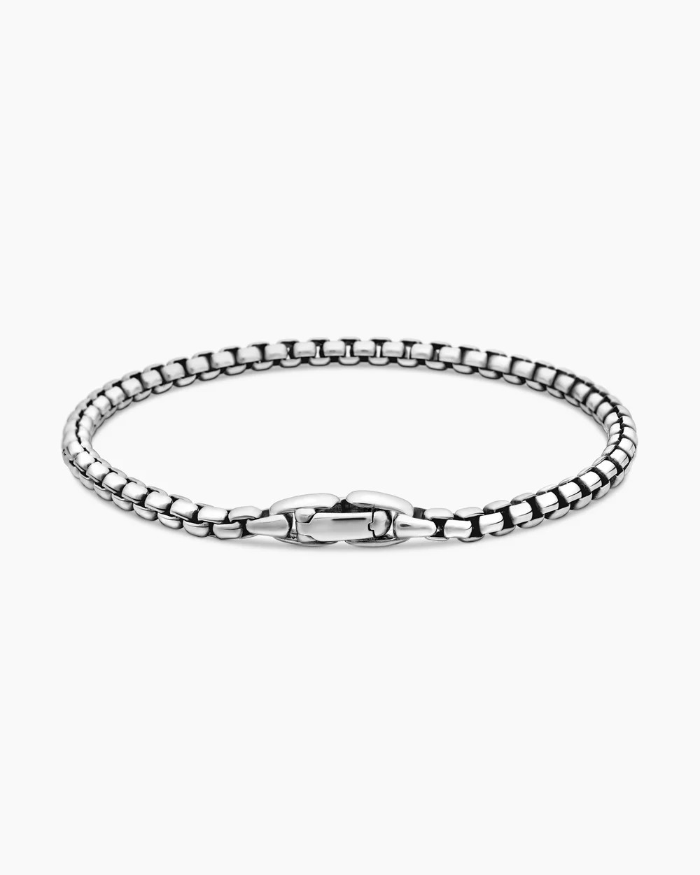 David Yurman | Box Chain Bracelet in Sterling Silver, 3.6mm | David Yurman