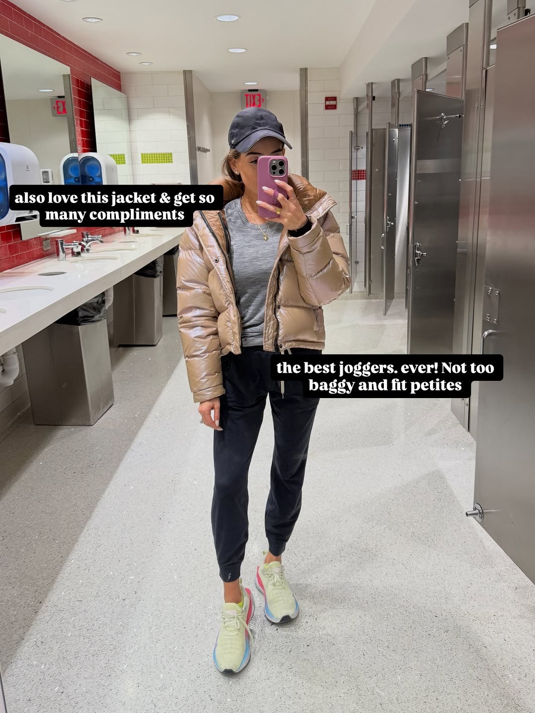 The best joggers seriously obsessed size xxs jacket xxs travel outfit 

#LTKPetite #LTKdayinmylife