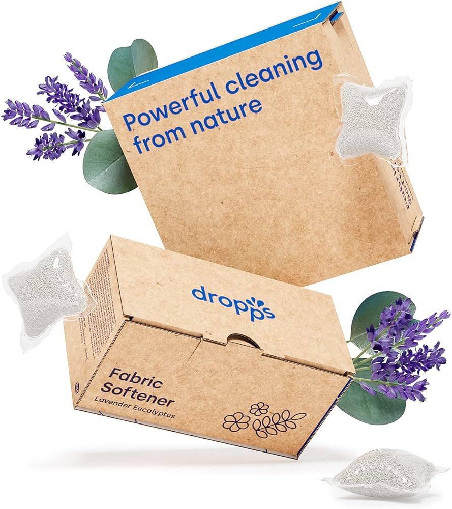 Dropps Fabric Softener Pods: Lavender Eucalyptus | 32 Count | Free of Dyes | HE | Safe & Gentle |... | Amazon (US)
