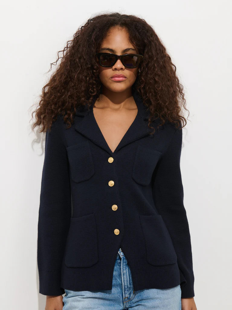 London Sweater Jacket In Cotton Cashmere | Alex Mill