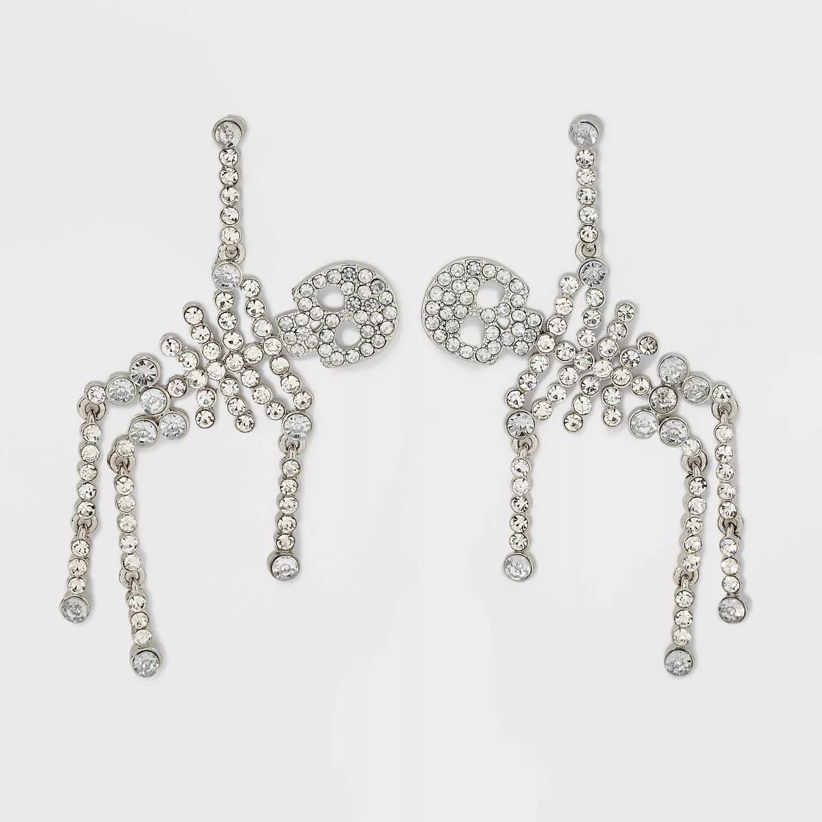 SUGARFIX by BaubleBar Lazy Bones Earrings - Silver | Target