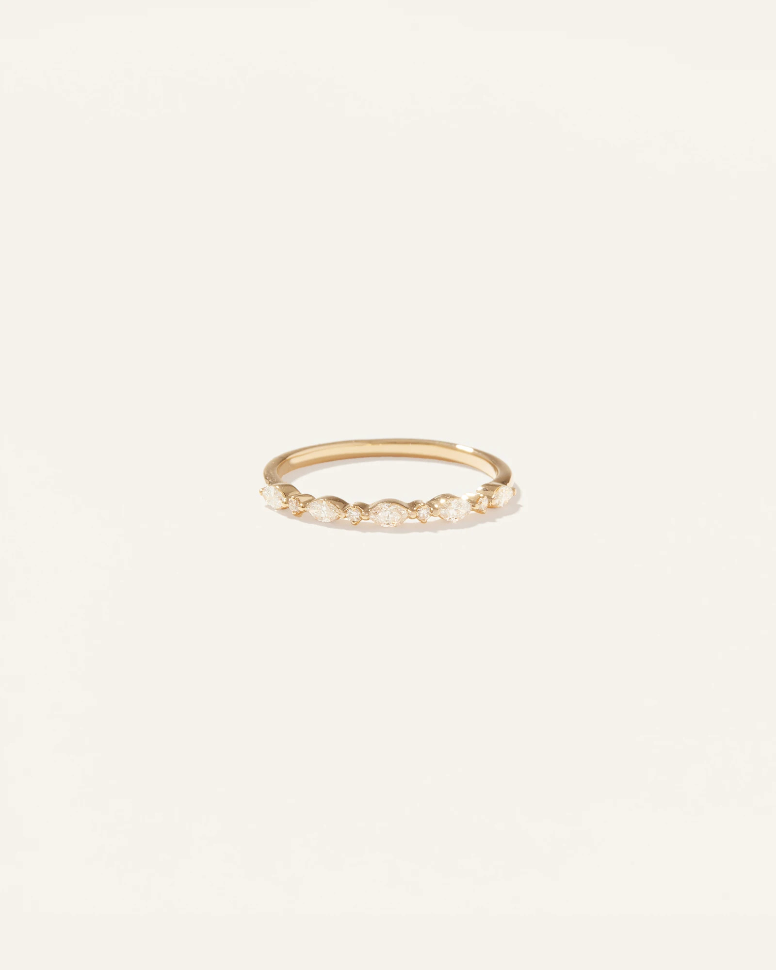 Diamond Alternating Marquise & Round Band | Quince