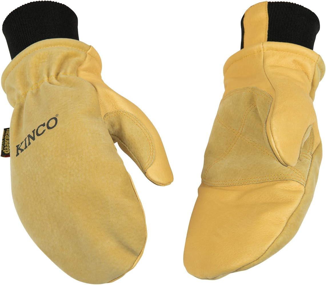 Kinco - Premium Leather Work and Ski Mitt with Nikwax Waterproof Wax, (901T) | Amazon (US)