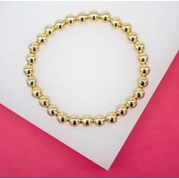 Large Gold Beaded Bracelets | Etsy (US)