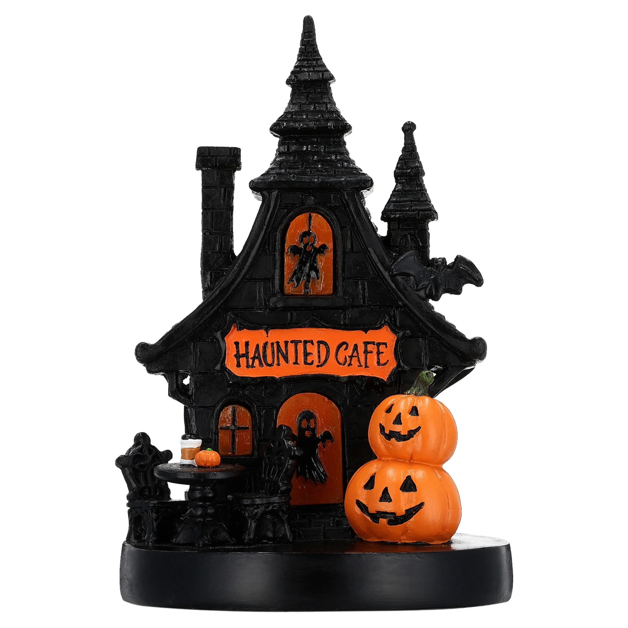 Light-Up Resin Haunted House Decoration, Multicolor, 7", Halloween by Way To Celebrate | Walmart (US)