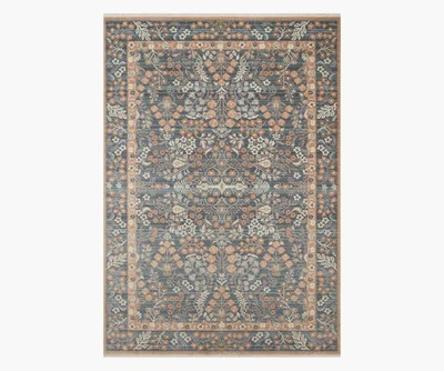 Holland Lotte Power-Loomed Rug - Navy | Rifle Paper Co.