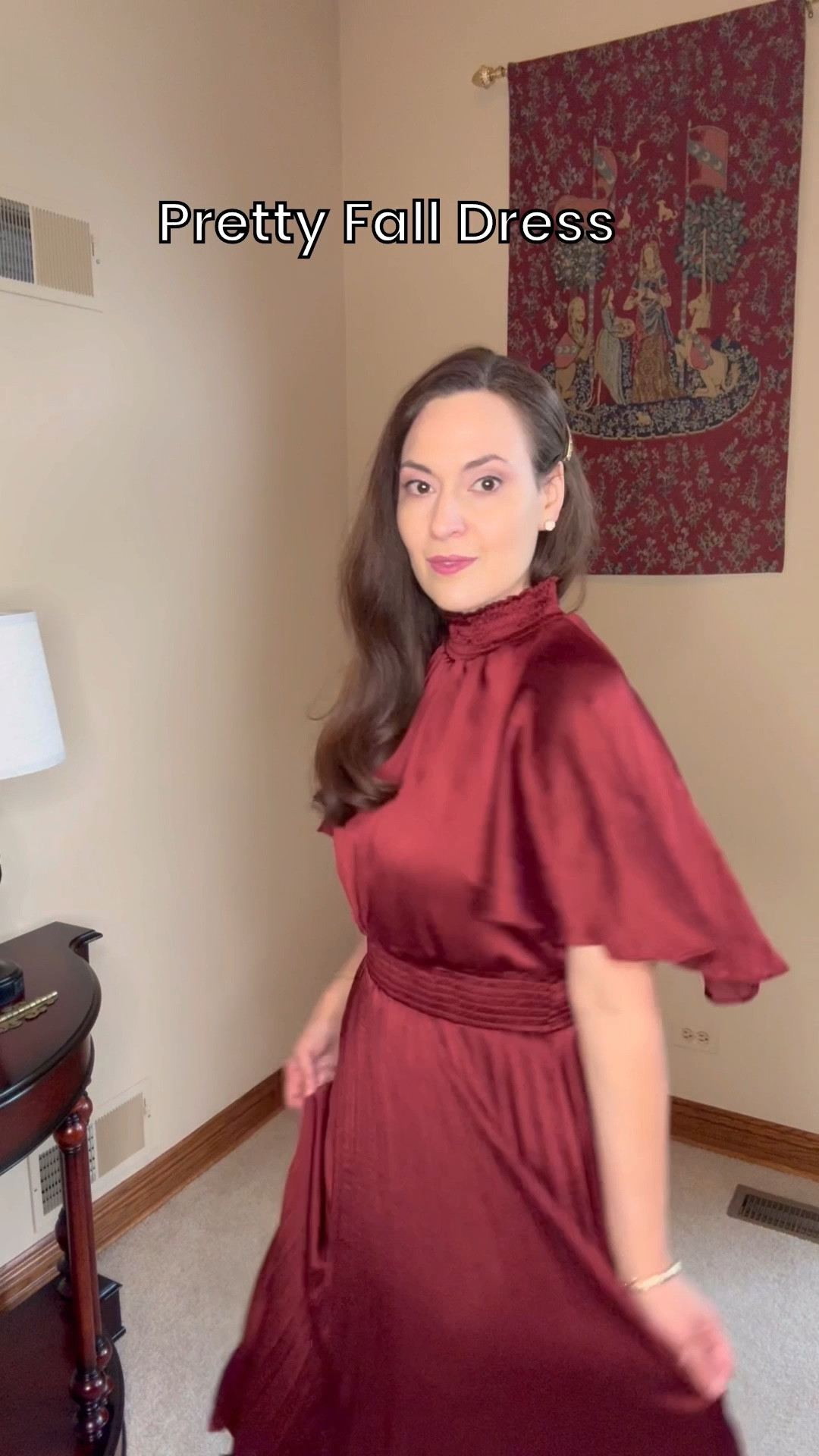 Pretty dress for Fall and to wear into the Holiday Season. Also available in Navy. 

#LTKSaleAlert #LTKStyleTip #LTKWedding