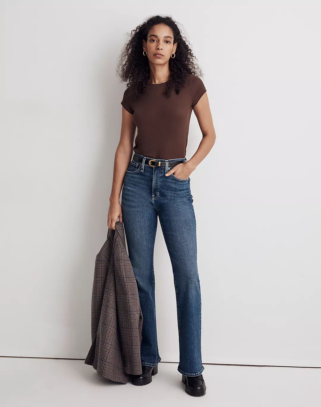 The Perfect Vintage Flare Jean in Hallstrom Wash | Madewell