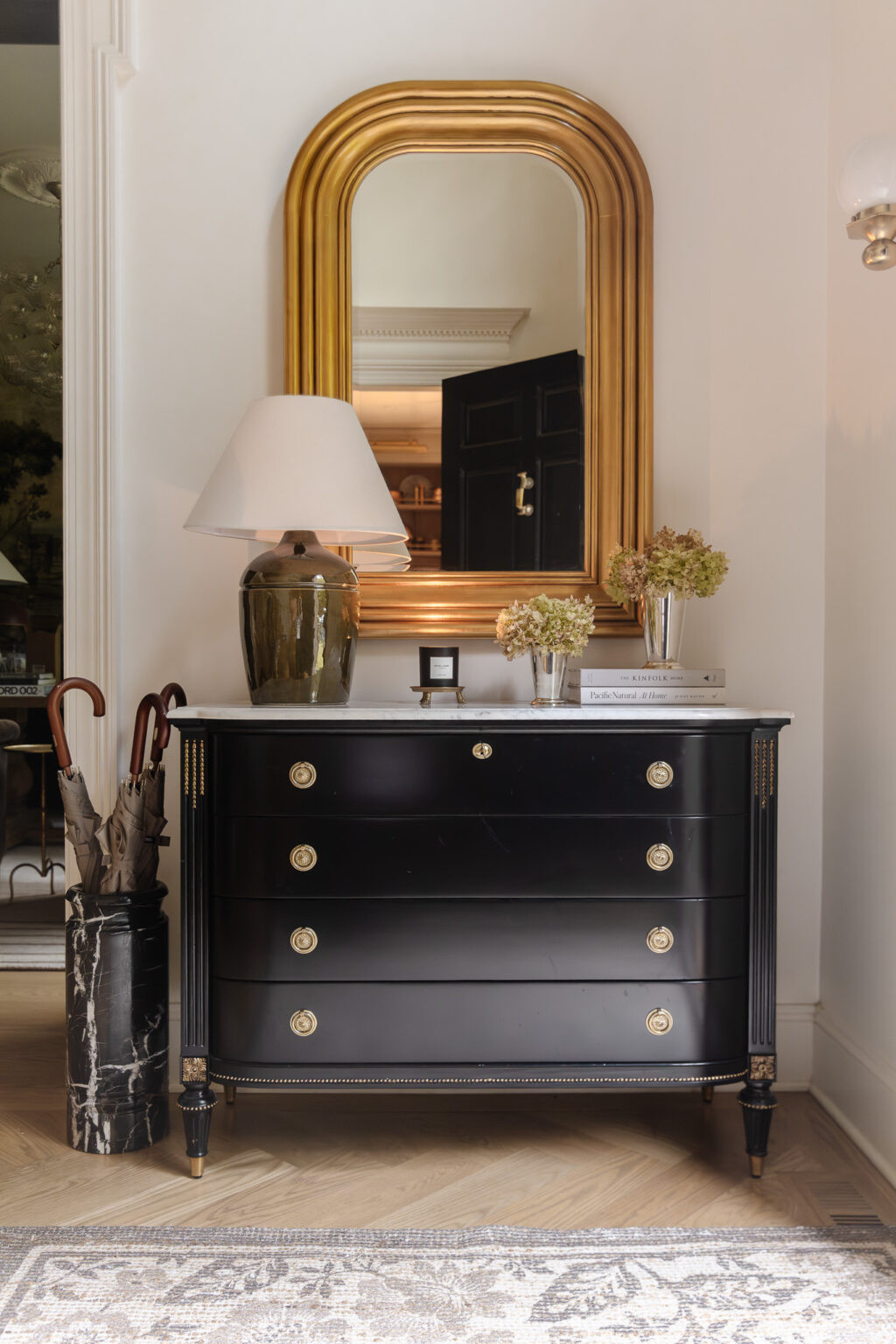 The entry looking fresh and ready for fall with our new Rue rug (3x5 size) 

 #LTKSeasonal #LTKHome #LTKFindsUnder100