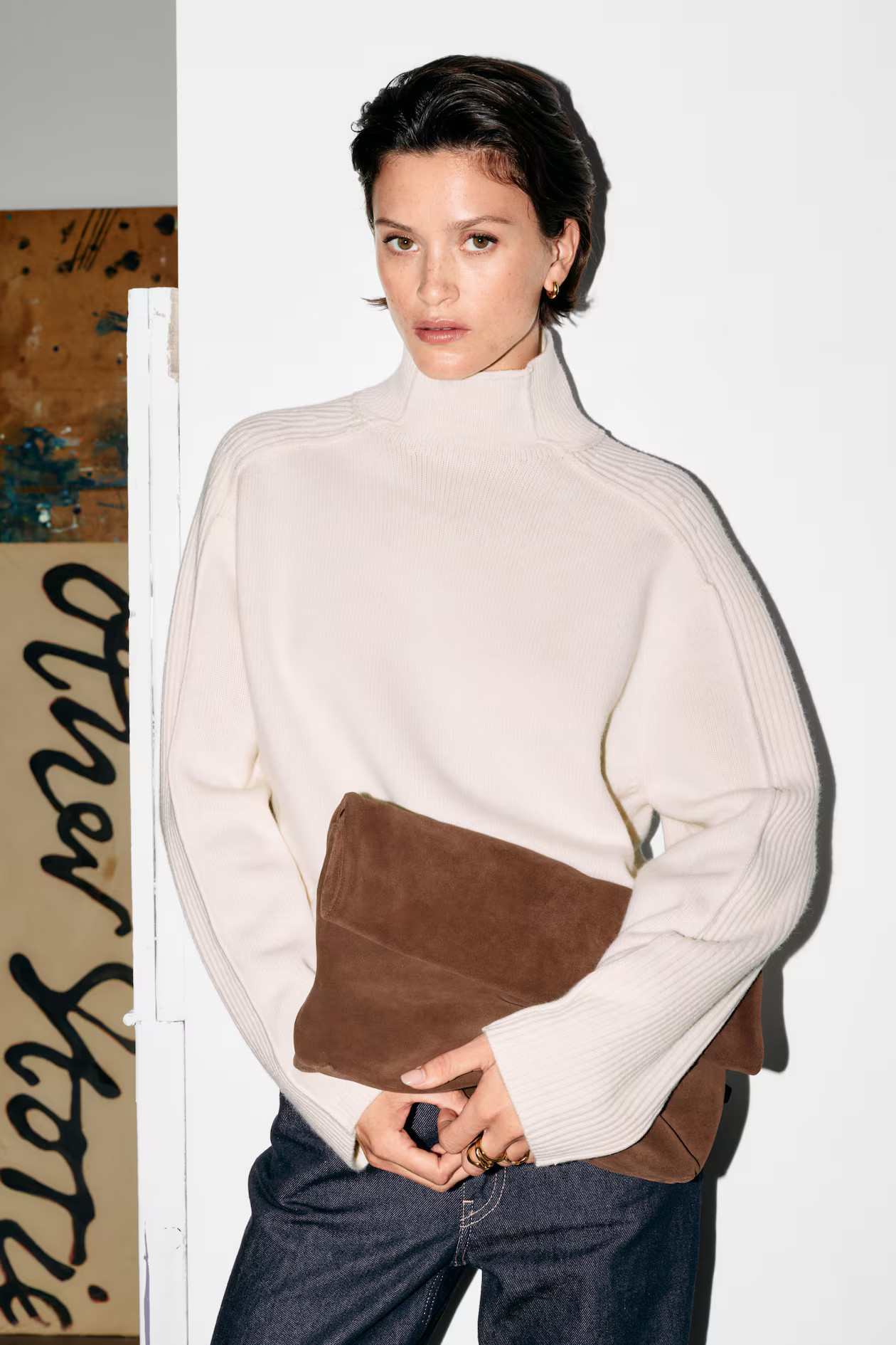 Folded Patent-Leather Clutch | H&M (UK, MY, IN, SG, PH, TW, HK)