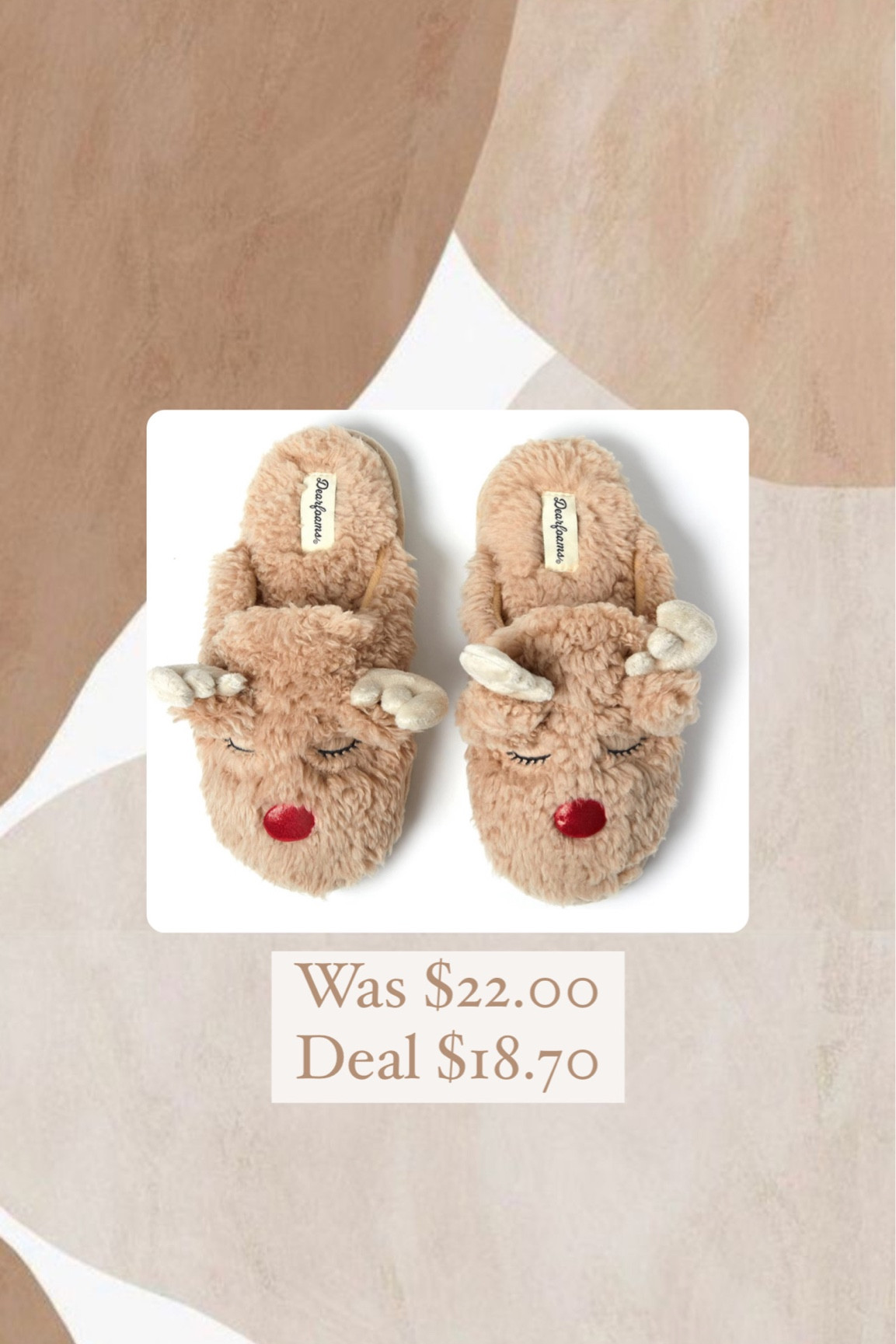 Reindeer Slippers ❤️⭐️🎄 #christmas #sale

#LTKshoecrush #LTKHoliday #LTKGiftGuide
