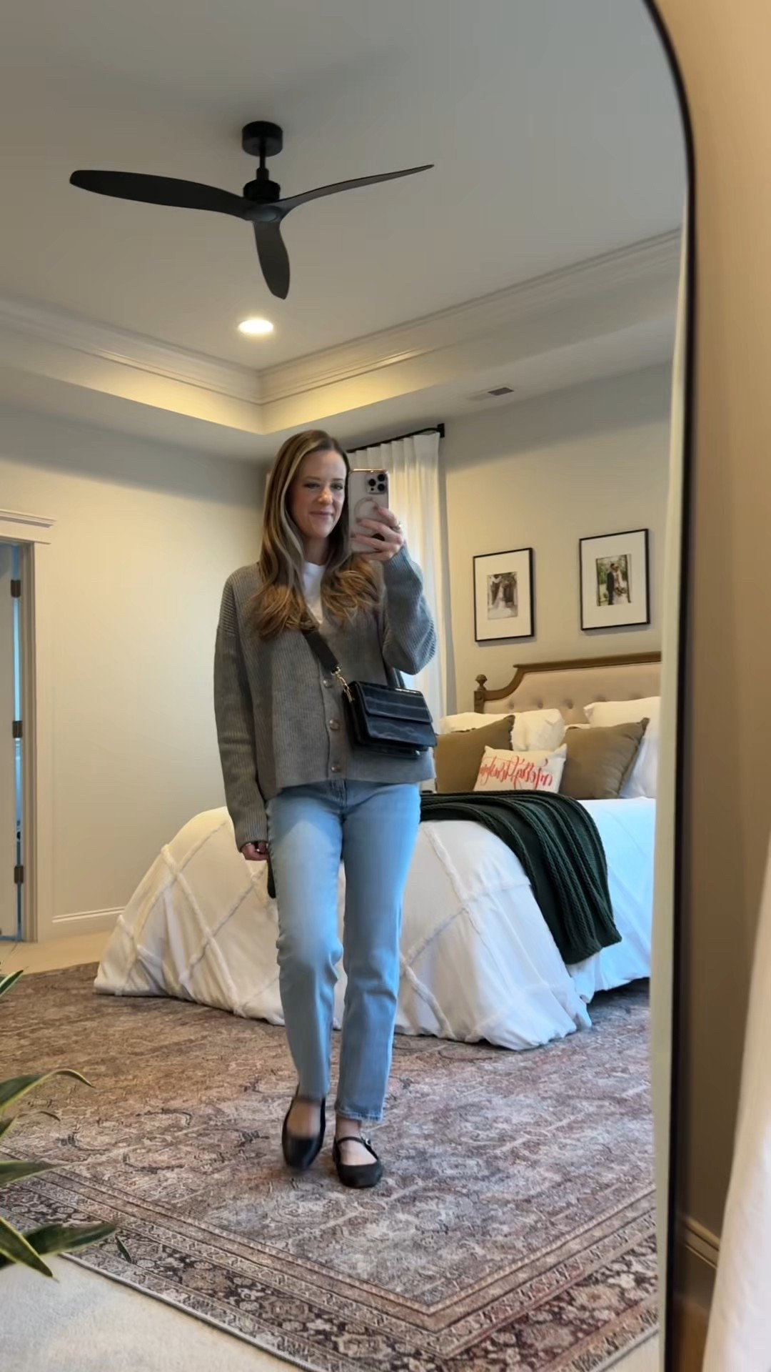 Quiet luxury, but make it mom-friendly.
This Quince cropped Mongolian cashmere cardigan (XS) is one of my favorite timeless finds — luxe feel, perfect cropped fit, and goes with everything.
Abercrombie high-rise ankle straight jeans (25R) and Mary Janes for an easy everyday outfit.

Use my Quince code INFG-25SIMPLYCHICMAMA10 for a discount.

#LTKwinter #quietluxury #capsulewardrobe #momstyle #neutraloutfits #cashmerecardigan #winterfashion #linenandlightco #abercrombiejeans #minimalstyle #chicmomoutfits #LTKfinds

#LTKmomlife #LTKStyleTip #LTKootd

#LTKGiftGuide #LTKFindsUnder100 #LTKSeasonal

#LTKSeasonal #LTKGiftGuide