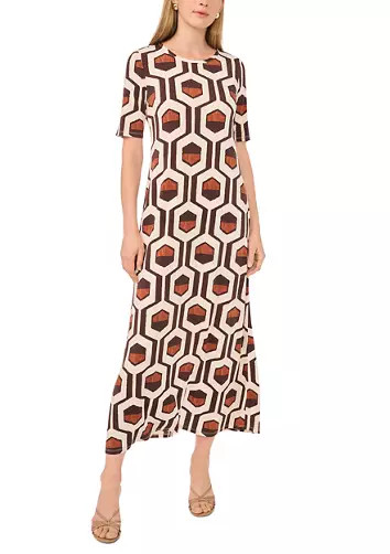 Women's Geometric Print Dress | Belk
