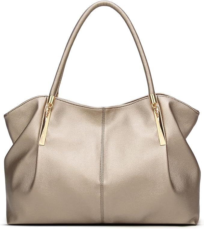 forestfish PU Leather Ladies Satchel Tote Bag Shoulder Bags Handbags for Women | Amazon (US)