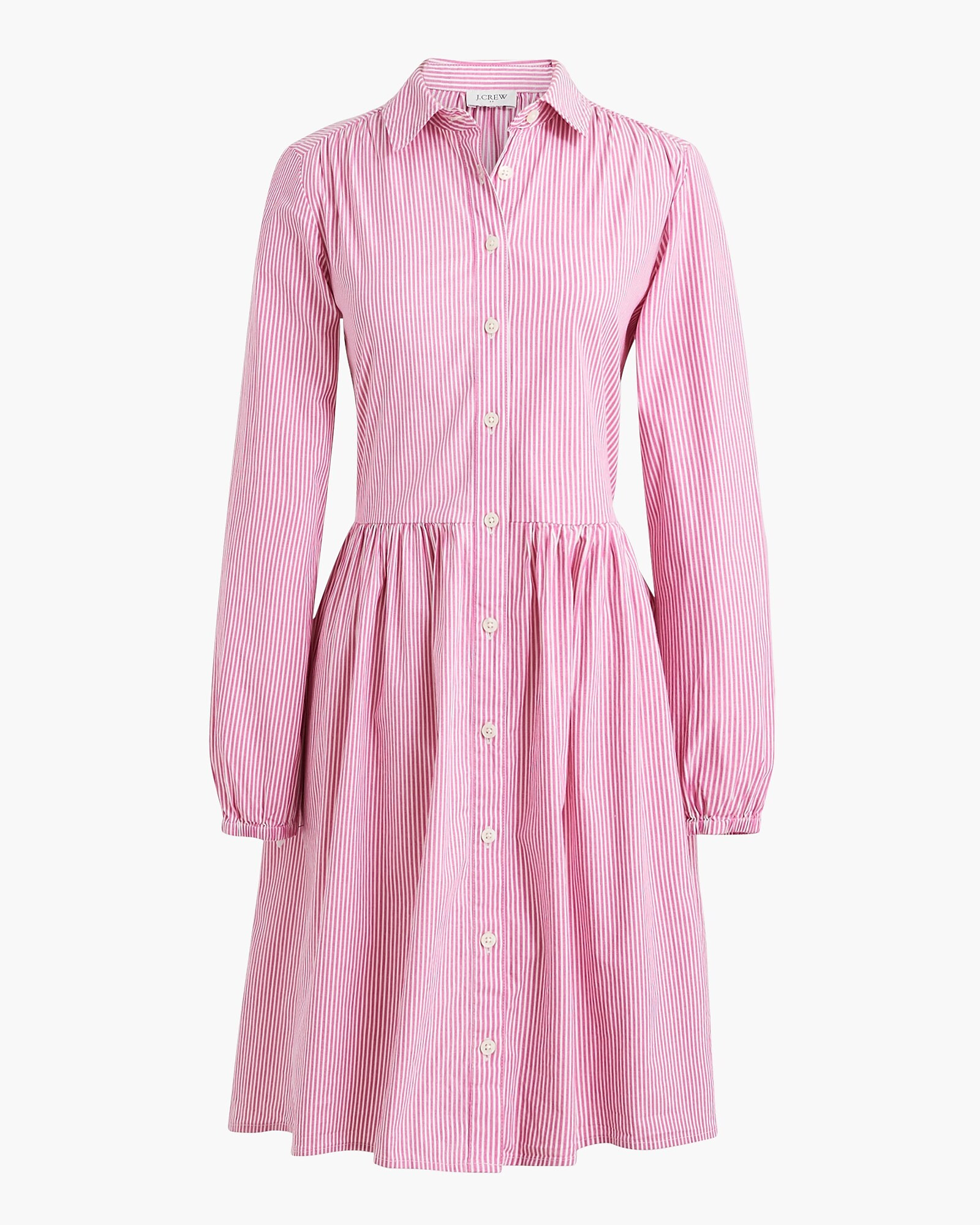 Cotton mini shirtdress | J.Crew Factory