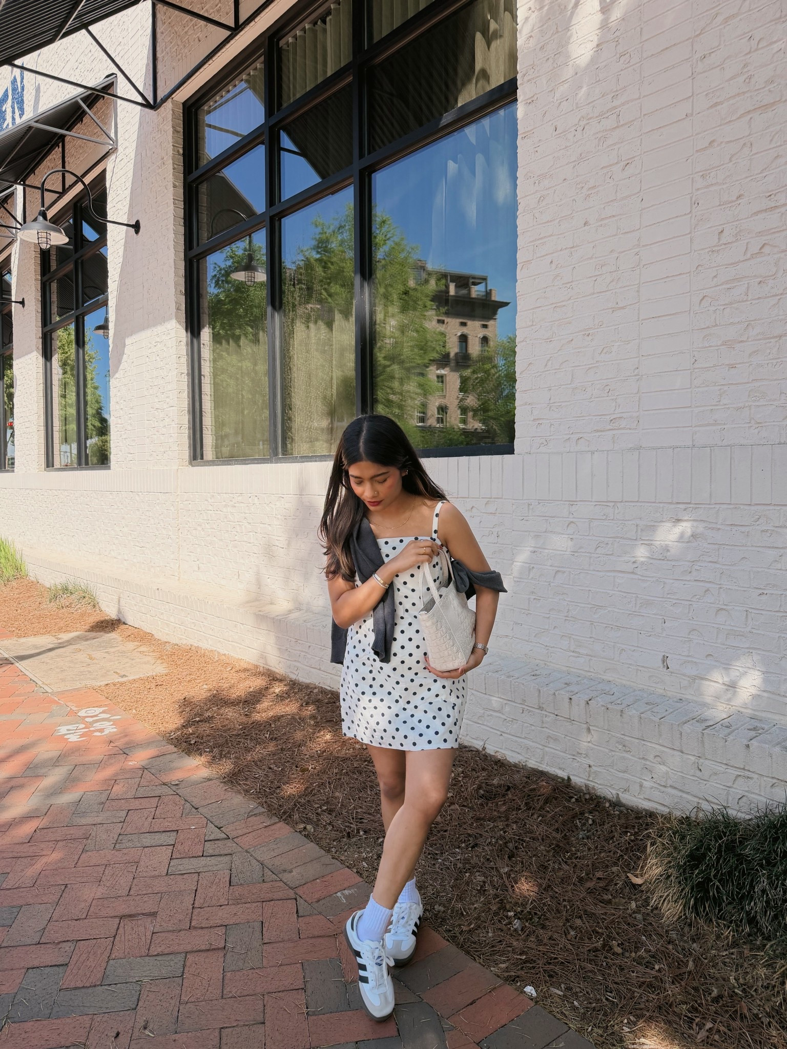 Petite + mom friendly everyday dress for Spring/Summer. Wearing petite s  #abercrombie 

#LTKmomlife #LTKPetite #LTKootd