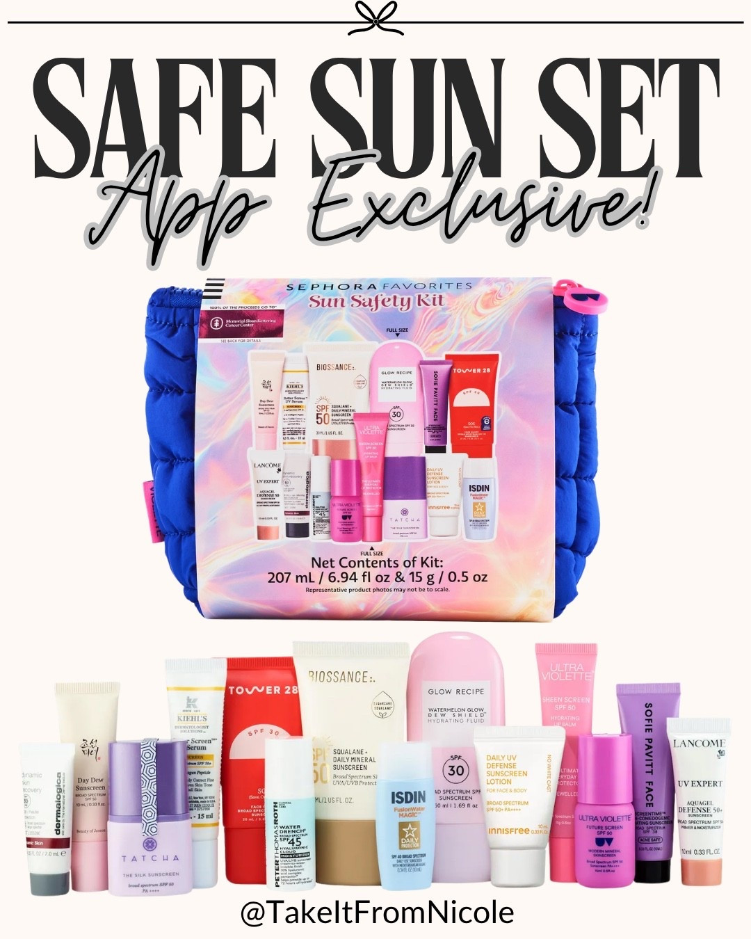 The Sephora Safe Sun Set is HERE! This always sells out and is one of our faves! I love trying out all the different sunscreens and having the small sizes for travel. It is exclusive to the Sephora App today.

#LTKOver40 #LTKBeauty #LTKSeasonal