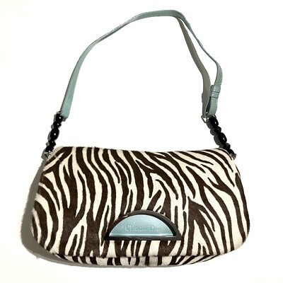 Christian Dior Malice Pony Hair Zebra Vintage Bag  | eBay | eBay US