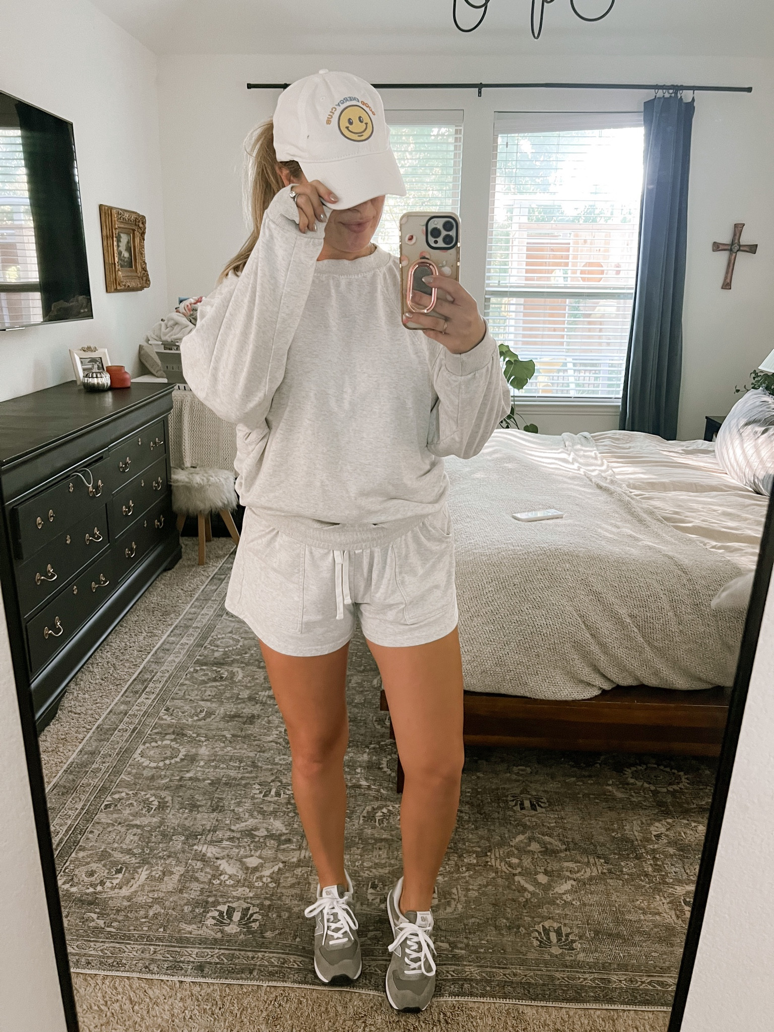 Casual set in a size large. Love these Walmart ball caps they have right now! And new balance shoes are it  

#LTKshoecrush #LTKfitness #LTKstyletip