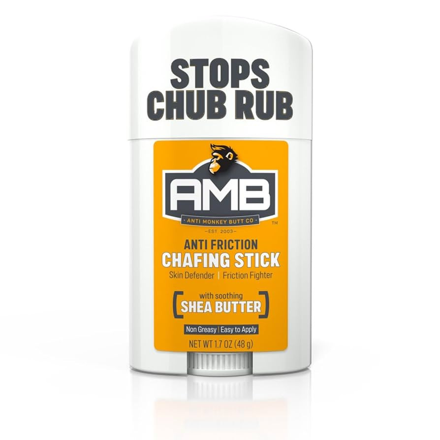 Anti Monkey Butt Anti-Chafing Stick - Mess-Free, Easy Glide Application with Shea Butter & Almond... | Amazon (US)