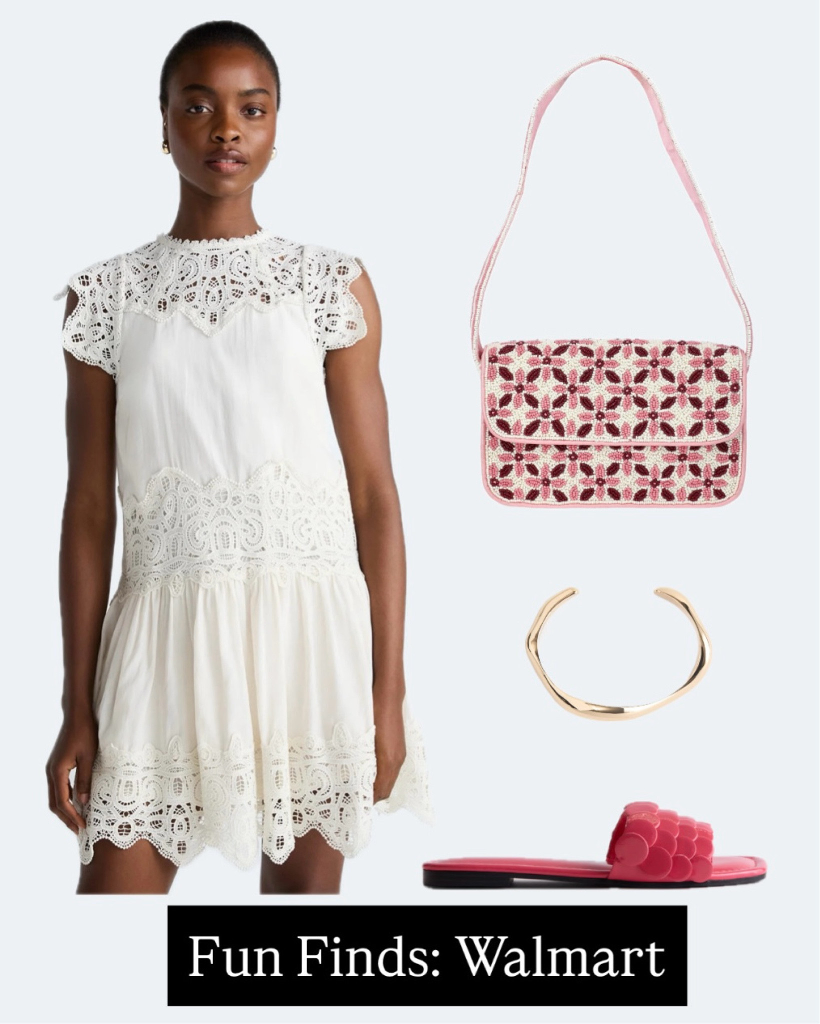 CUTE dress and a designer dupe bag 💞 