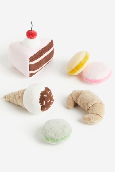 6-pack Pastry Soft Toys | H&M (US + CA)