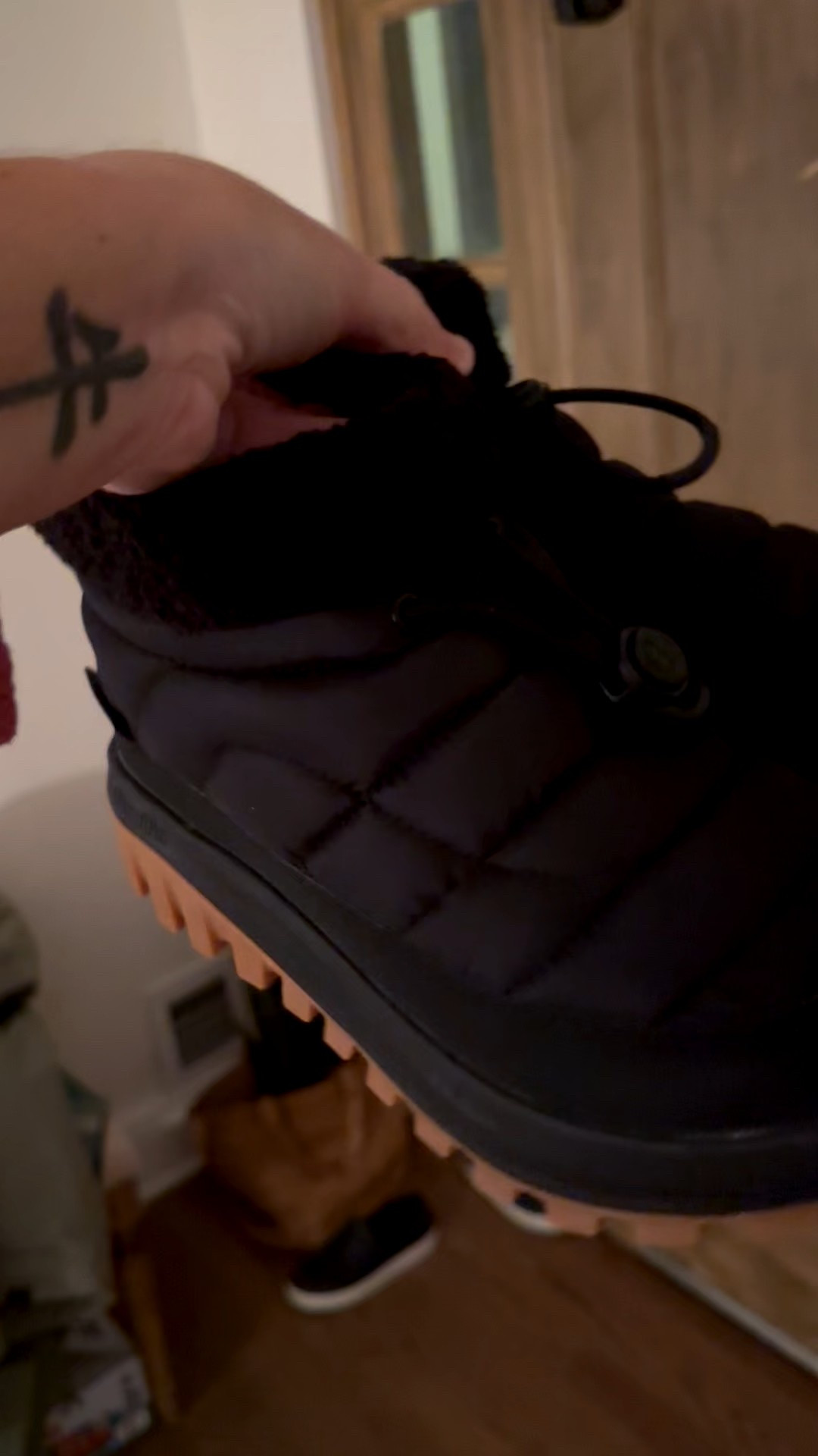 I got my true size 8 and they’re amazing. So comfy. EASY to get on and off. Non slip. Warm. Waterproof! Same day delivery too for the storm we’re having as we speak! Linked my jacket and pants too. Both tts mediums  

#LTKootd #LTKActive #LTKSeasonal