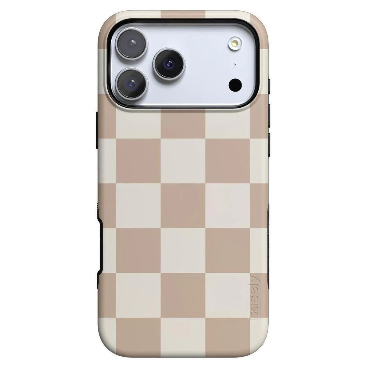 Fit Check   Neutral Checkerboard Case | CASELY