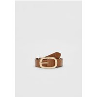 Stradivarius Ceinture boucle ovale Camel clair 80 | Stradivarius (FR)