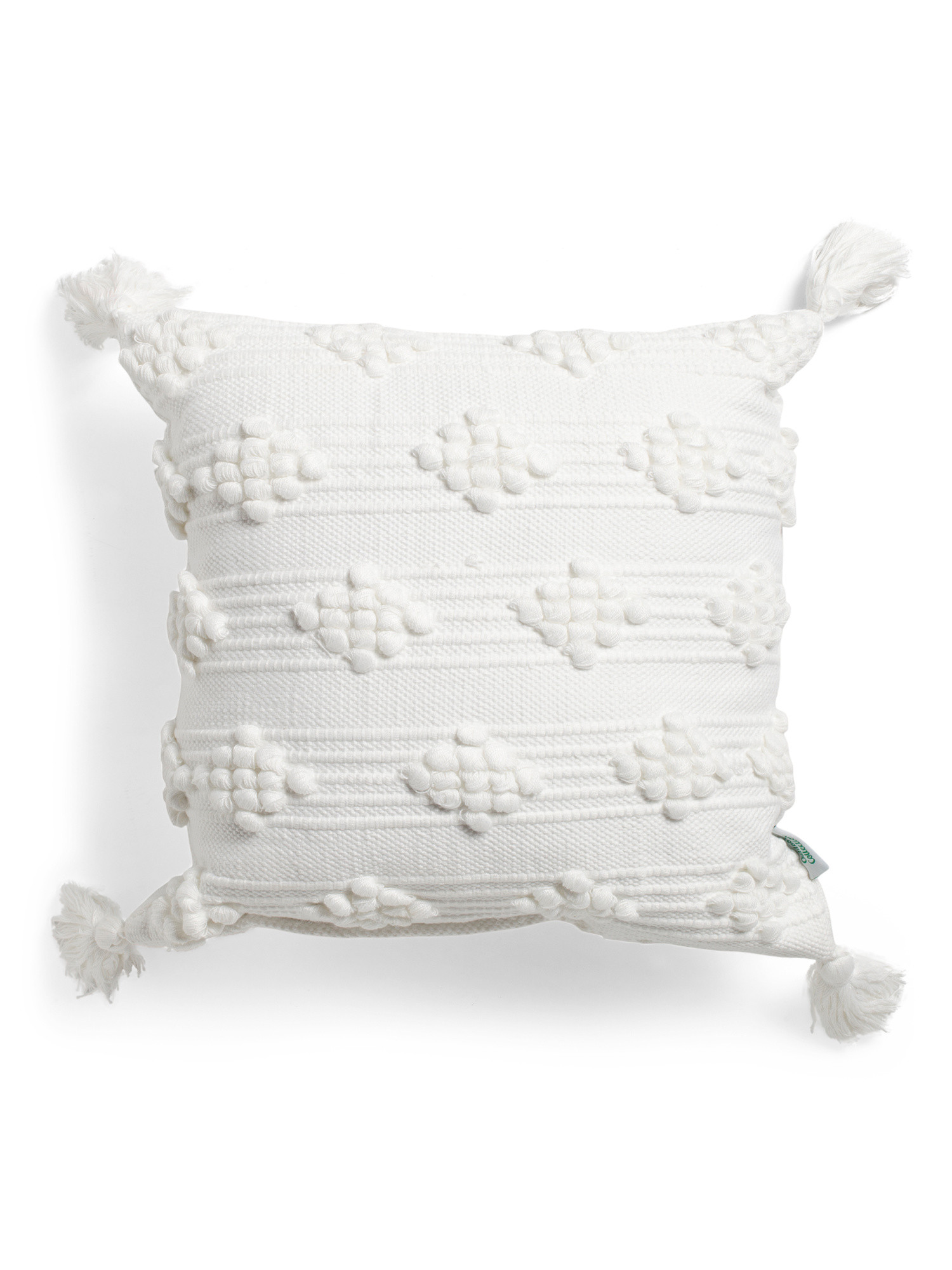 18x18 Indoor Outdoor Textured Pillow | TJ Maxx