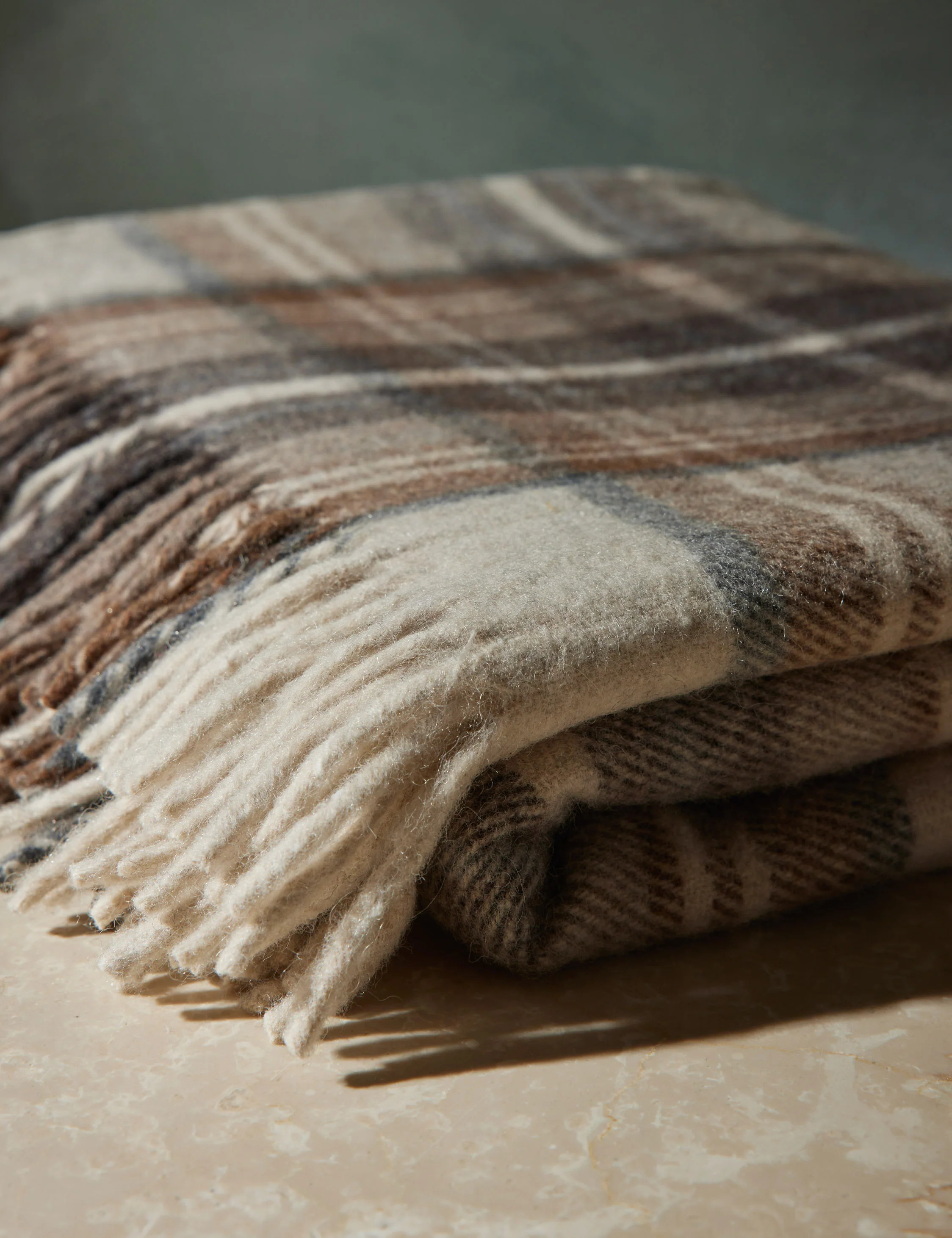 Recycled Wool Throw by TBCo | Lulu and Georgia 