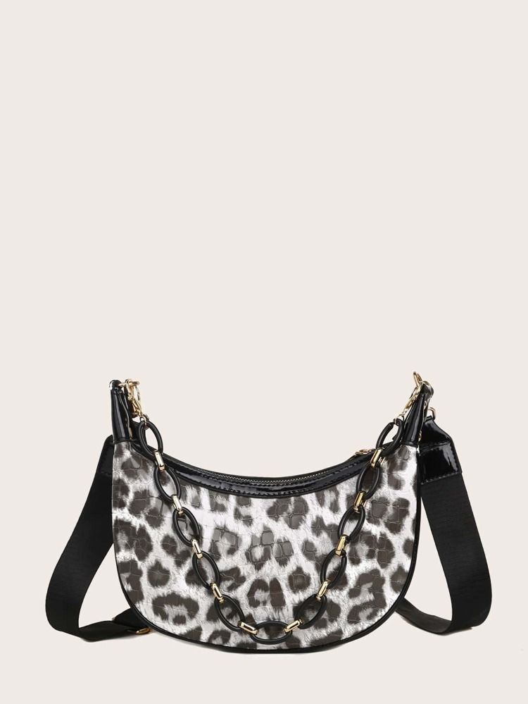 Leopard Crossbody Bag | SHEIN