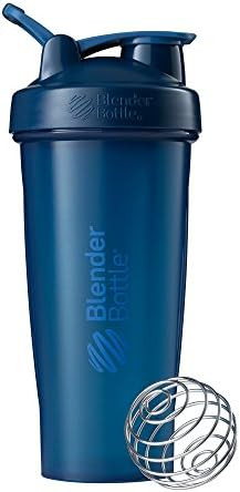 BlenderBottle Classic Shaker Bottle Perfect for Protein Shakes and Pre Workout, 28-Ounce, Black | Amazon (US)