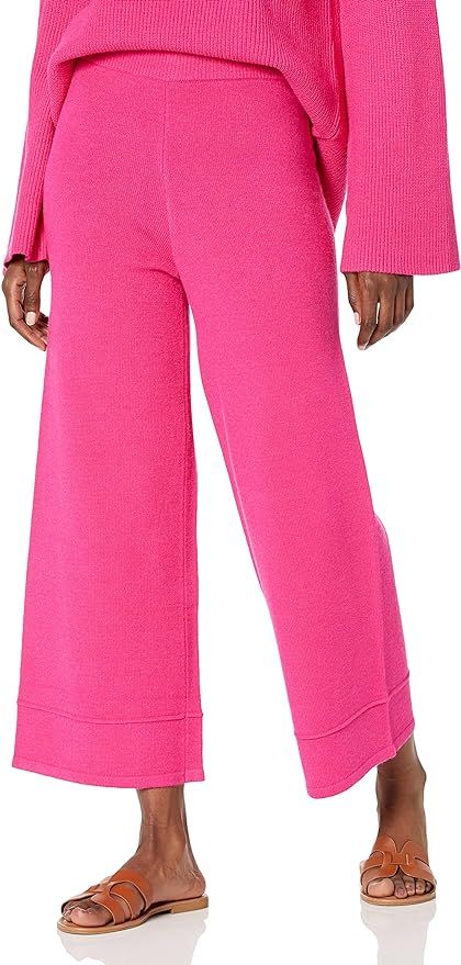 The Drop Women's Bernadette Pull-On Loose-Fit Cropped Sweater Pant | Amazon (US)