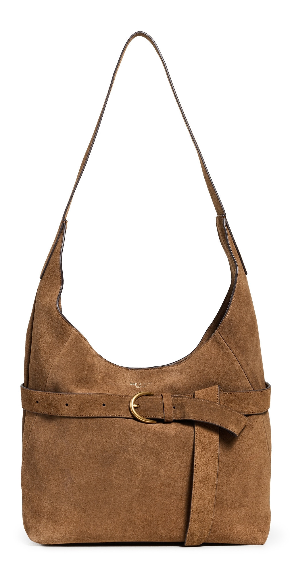 rag & bone Lexington Suede Bucket Bag Golden Brown One Size | Shopbop