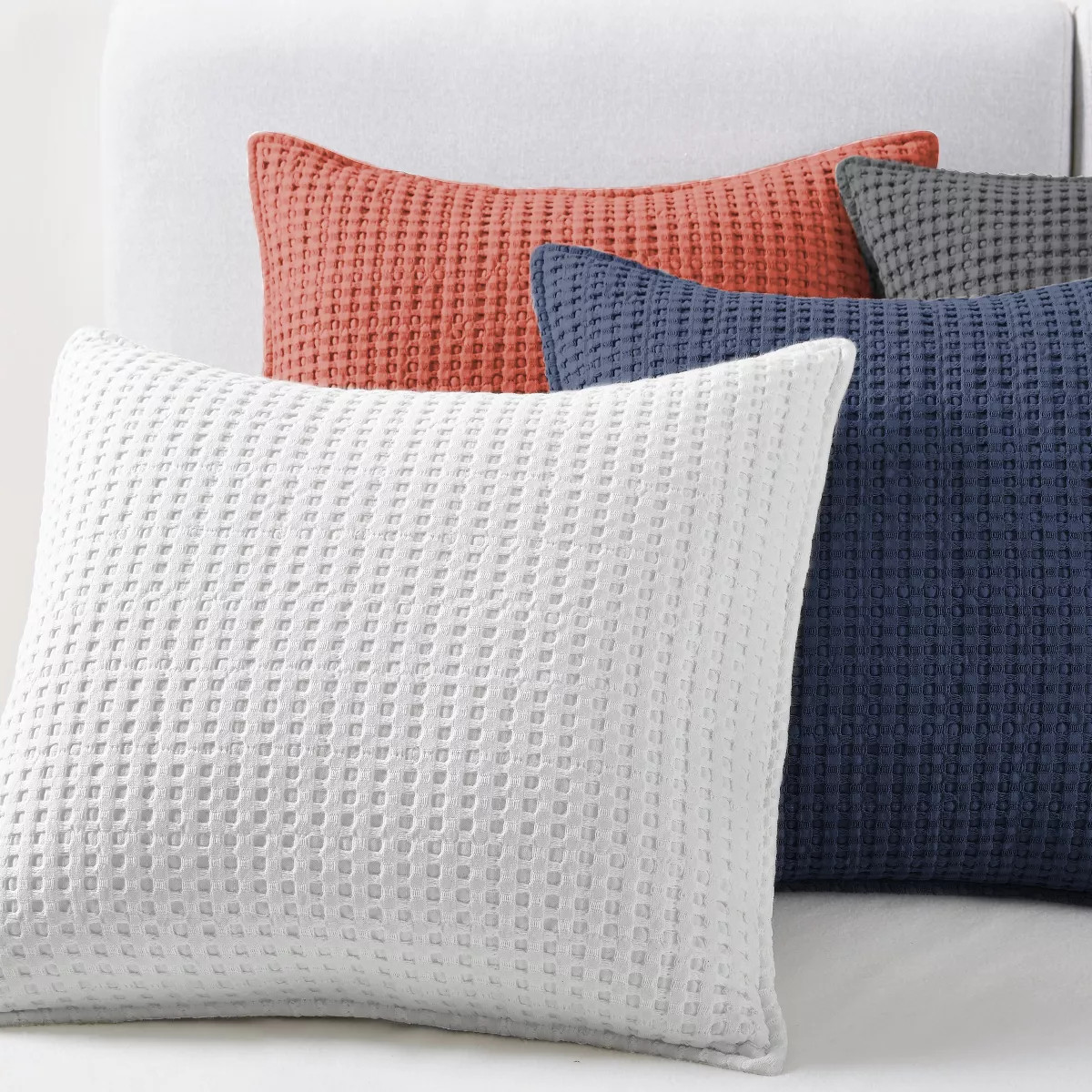 Mills Waffle Square Decorative Pillow - Levtex Home | Target