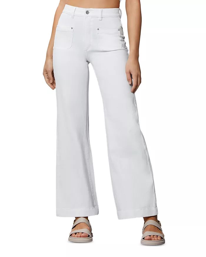 Hepburn High Rise Wide Leg Jeans in White Tide | Bloomingdale's (US)