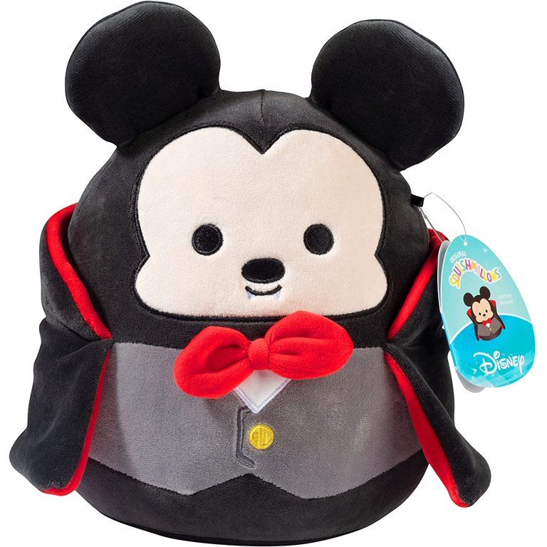 Squishmallows Disney Halloween Mickey Mouse Vampire, 12" - Cute Plush Stuffed Animal Toy - Great ... | Walmart (US)