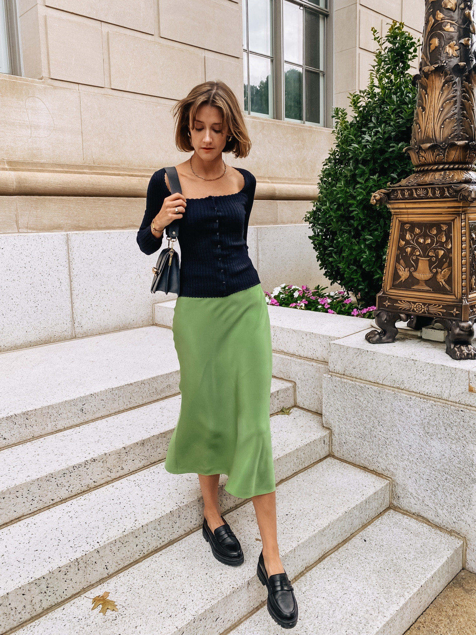 This super soft cardigan will go with just about anything this fall, especially a silk skirt like this one!

#LTKshoecrush #LTKSeasonal #LTKworkwear