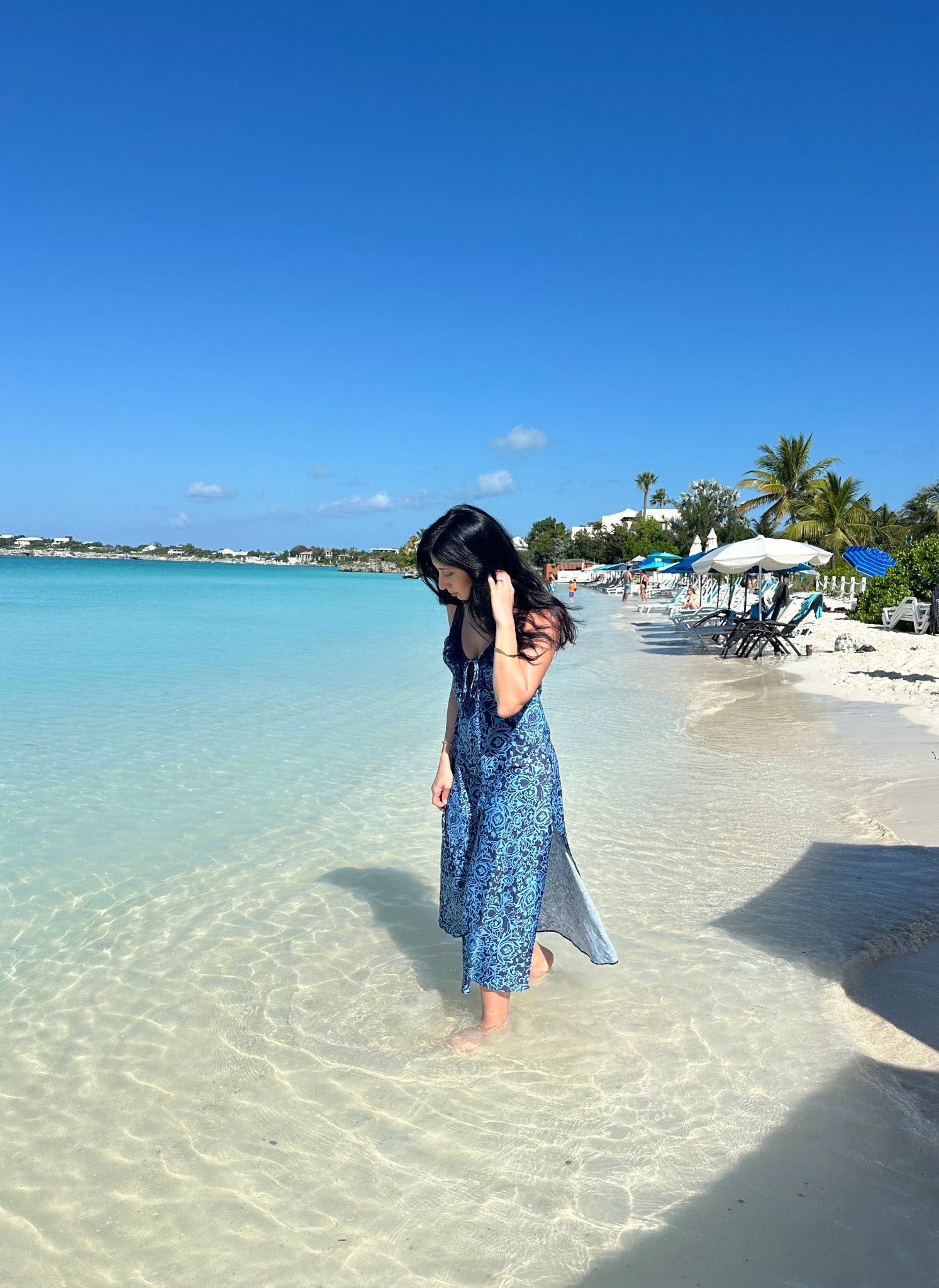 Lightweight midi dress/swim coverup 💙 wearing a size xs

#LTKSaleAlert #LTKootd #LTKTravel