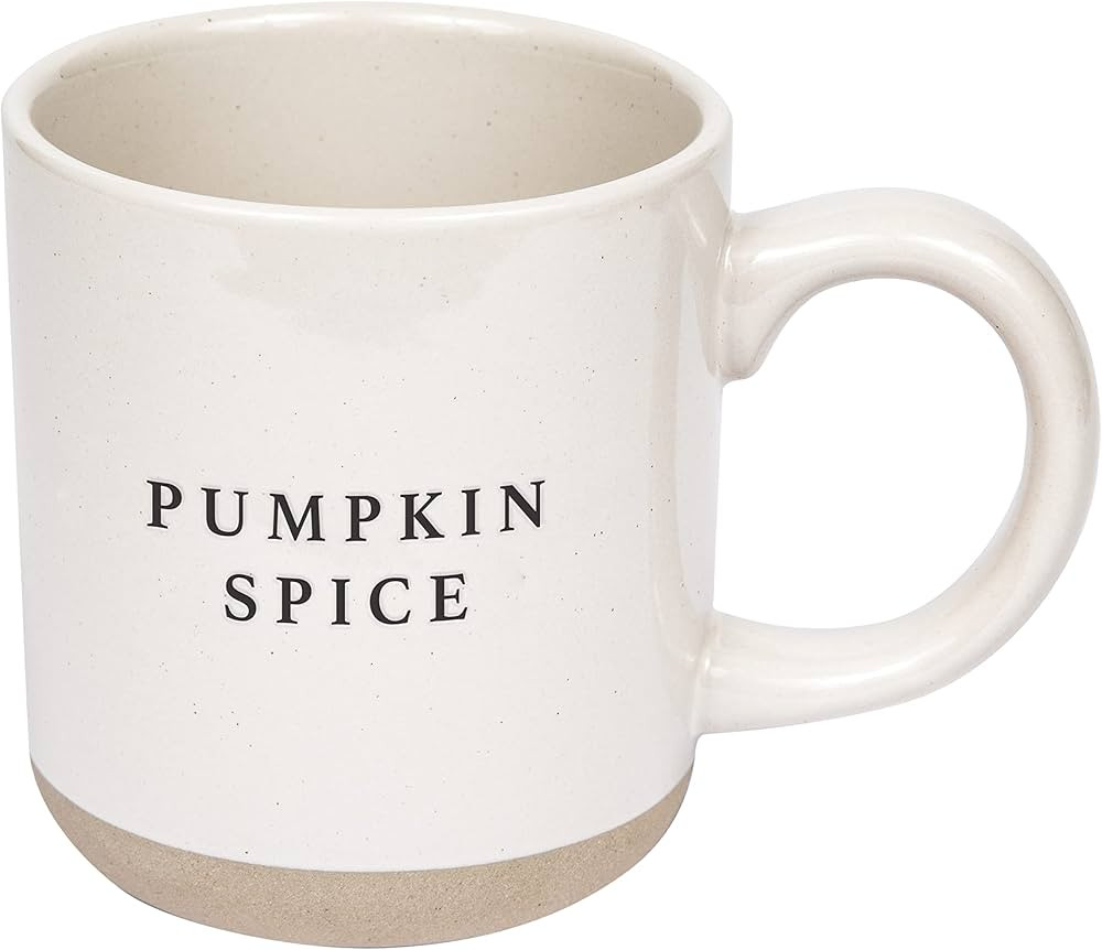 Sweet Water Decor Stoneware Coffee Mugs | Novelty Coffee Mugs | Microwave & Dishwasher Safe | 14oz C | Amazon (US)