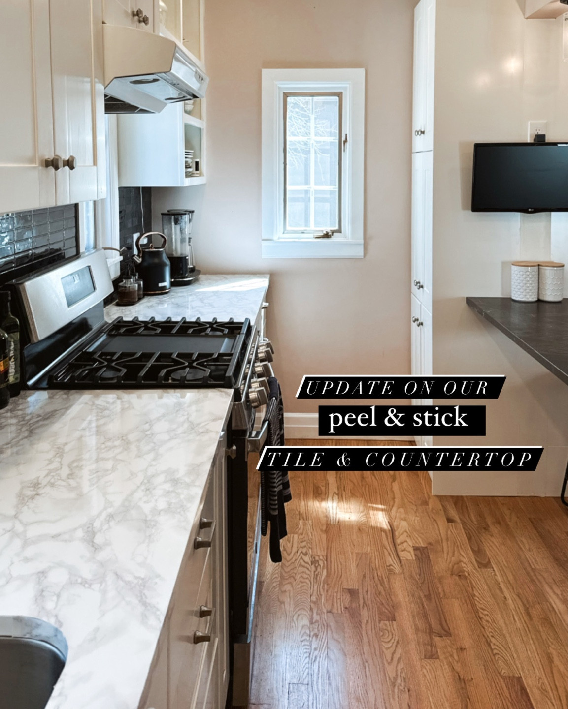 Products we used to update our kitchen. It’s holding up great! More info under “home decor” section on the blog claireguentz.com

#LTKhome #LTKunder100