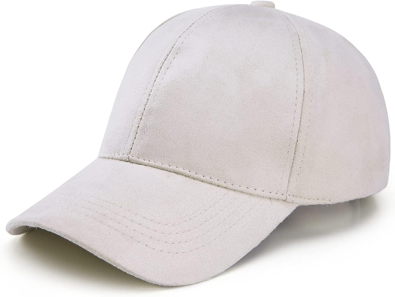 JOOWEN Unisex Faux Suede Baseball Cap Adjustable Plain Dad Hat for Women Men | Amazon (US)