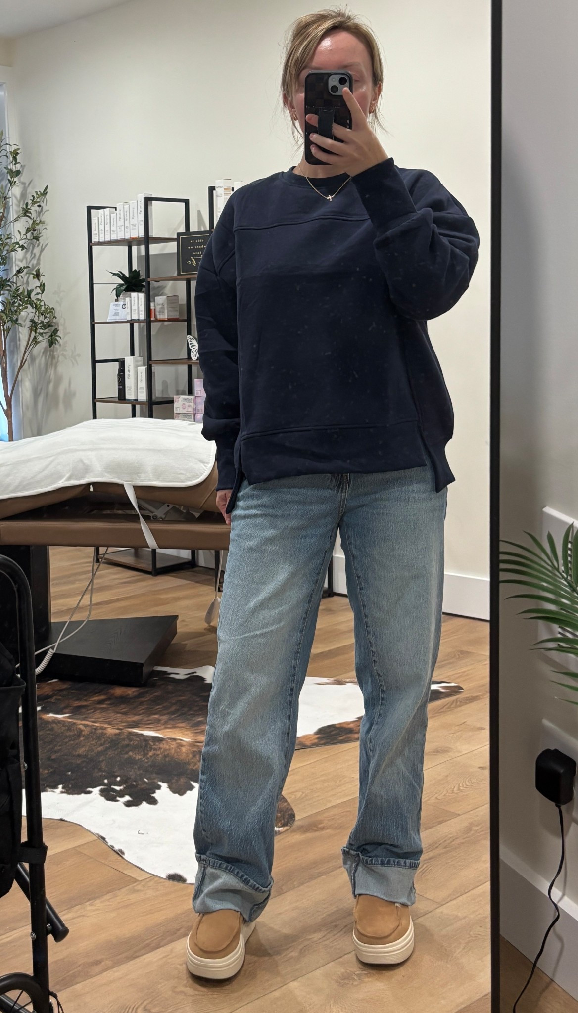 Finally sweatshirt weather 🍁Love everything about this outfit! #cute #comfy #casual 

#LTKSaleAlert #LTKSeasonal #LTKPetite