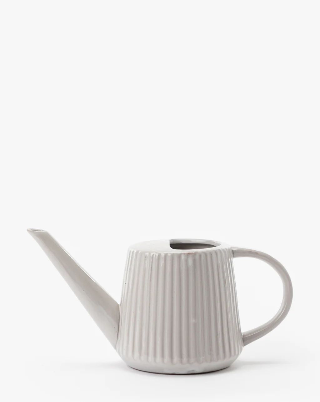 Stoneware Fluted Watering Can | McGee & Co.