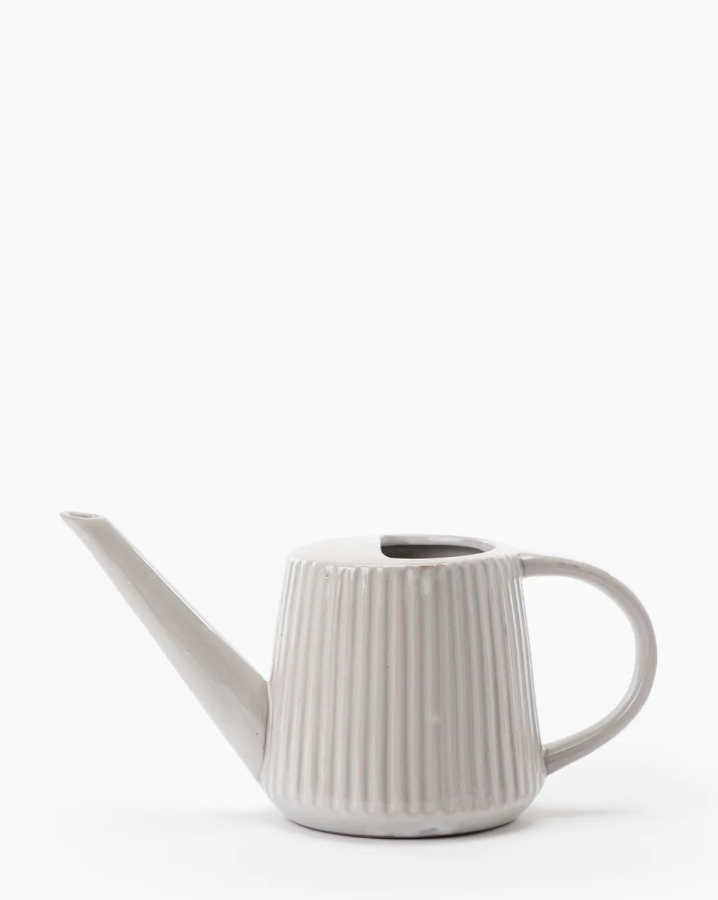 Stoneware Fluted Watering Can | McGee & Co.
